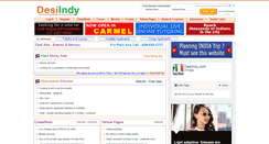 Desktop Screenshot of desiindy.com