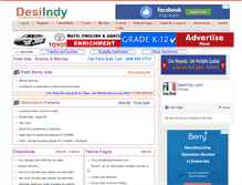 Tablet Screenshot of desiindy.com